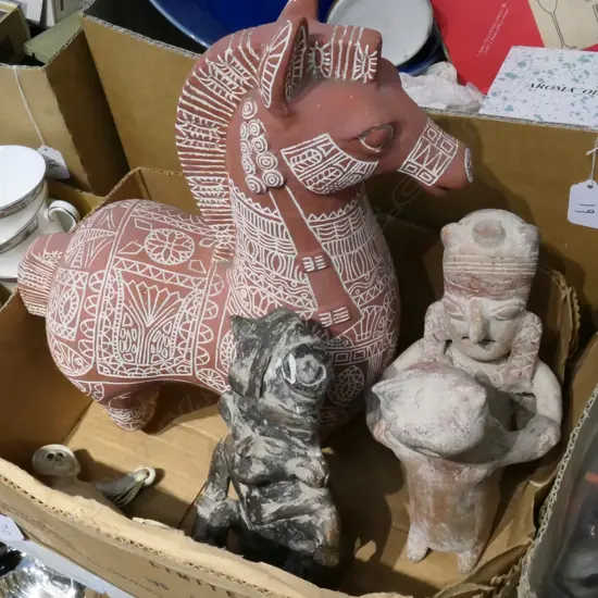 ASST TERRACOTTA FIGURES