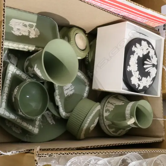 LOT ASST WEDGWOOD JASPERWARE