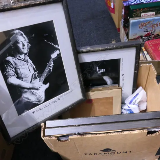 BOX LOT ASSORT.  PHOTOGRAPHY BY GARRY BRANDON & OTHERS  