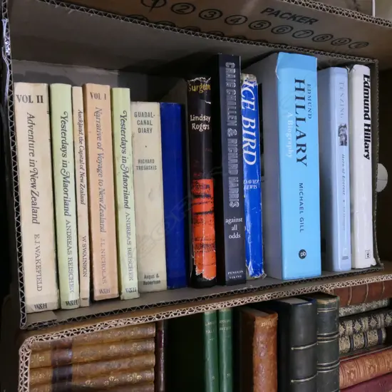 LOT ASST NZ BOOKS ETC