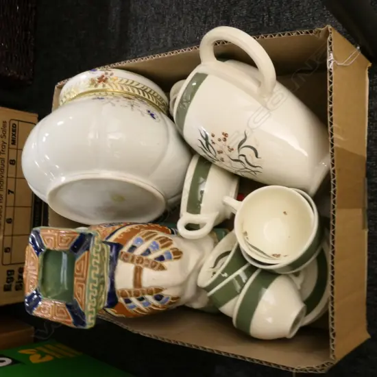 LOT ASST CHINA INCL. GRINDLEY PART COFFEE SET