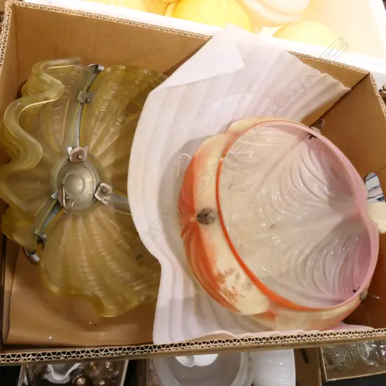 LOT OF ASST LIGHT SHADES