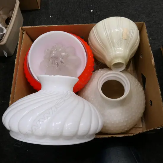 LOT OF ASST LIGHT SHADES