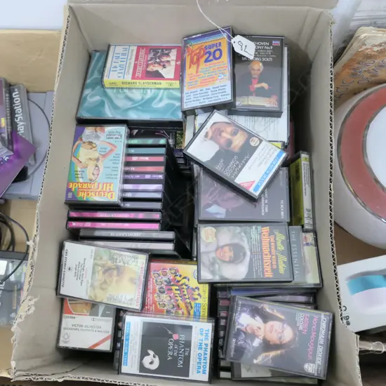 ASST CLASSICAL +OTHERS CDS + CASSETTES