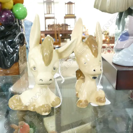 2 WADE FIGURED CHEERFUL CHARLIE AND DOLEFUL DAN