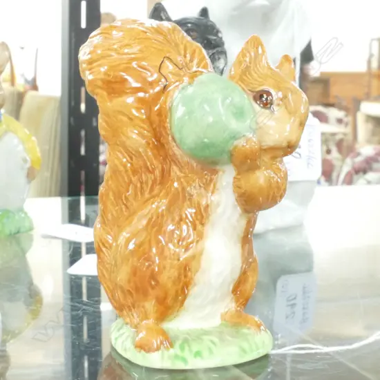 BESWICK BEATRIX POTTER FIGURE SQUIRREL NUTKINS