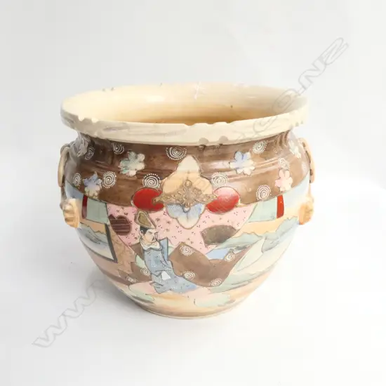 SATSUMA VASE DIA. 245MM