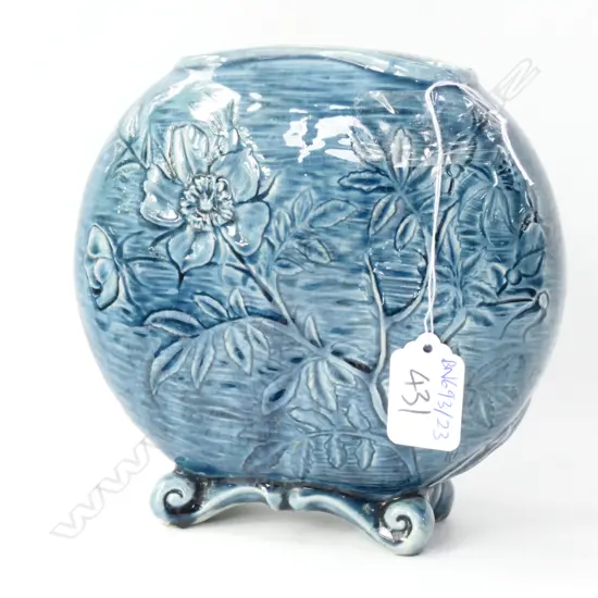 CHELSEA KERAMIC ART WORKS USA BLUE VASE 170MM H 170MM W