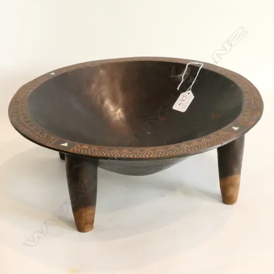 PACIFIC ISLAND KAVA BOWL D 330 MM