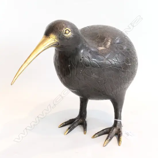 LARGE CAST BRONZE KIWI (LIGTH)  H. 250MM