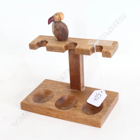 ART DECO TOUCAN PIPE STAND