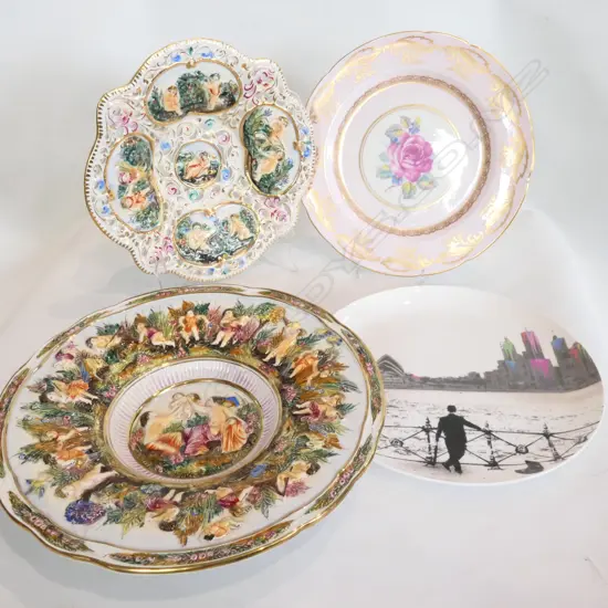 4 PLATES; 2 ITALIAN, PARAGON, R. DOULTON