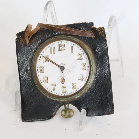 NICKEL SILVER 8 DAY POCKETWATCH STAMPED YOUNG LTD DUNEDIN & WELLINGTON GLASS MISSING 18860