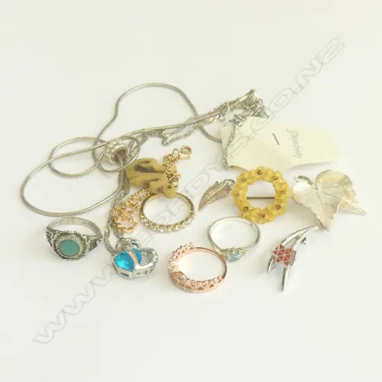 BOX OF COSTUME JEWELLERY