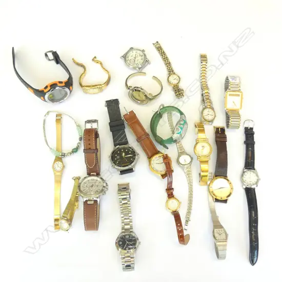 LOT OF ASST WRIST WATCHES
