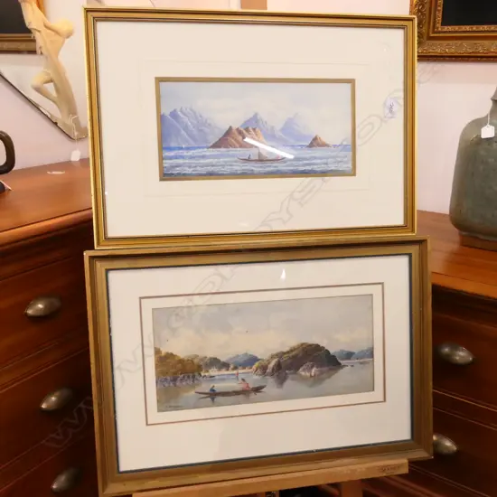 2 COLONIAL W/C G. DELABROSSE 570 X 390 MM