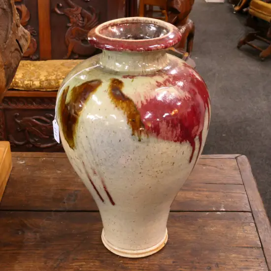 JOHN MCCASSEY (COROMANDEL) LARGE VASE