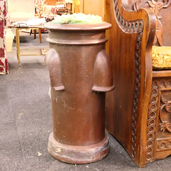 2 COLONIAL CHIMNEYS AS SUCCULENT PLANTERS 650MM H