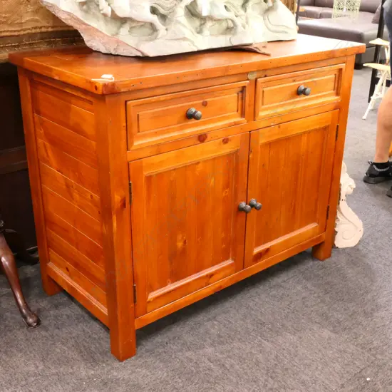 CONTEMPORARY PINE SIDEBOARD W. 1120MM