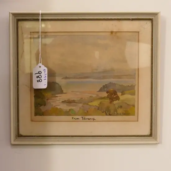 Small watercolour by Peggy (Margaret Gore) Spicer
