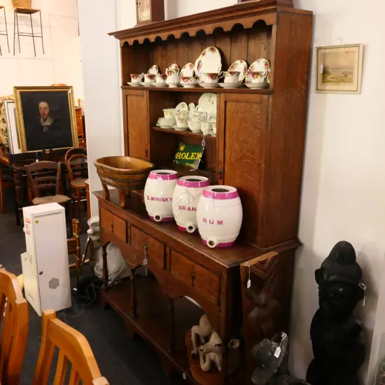 BURR WALNUT SIDE TABLE WITH TWO DRAWERS. 1000 x 520 x 720mm