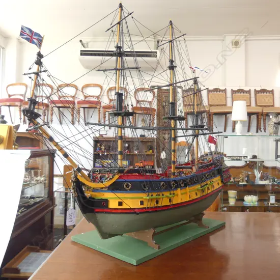 SHIP MODEL; HMS MORDAUNT