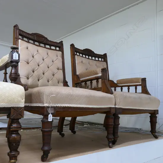 EDWARDIAN GRANDMOTHER +GRANDMOTHER CHAIR