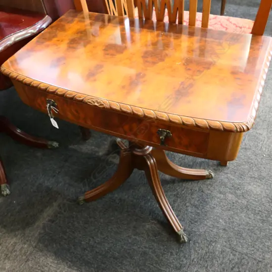 WANLUT SINGLE DRAWER SIDE TABLE