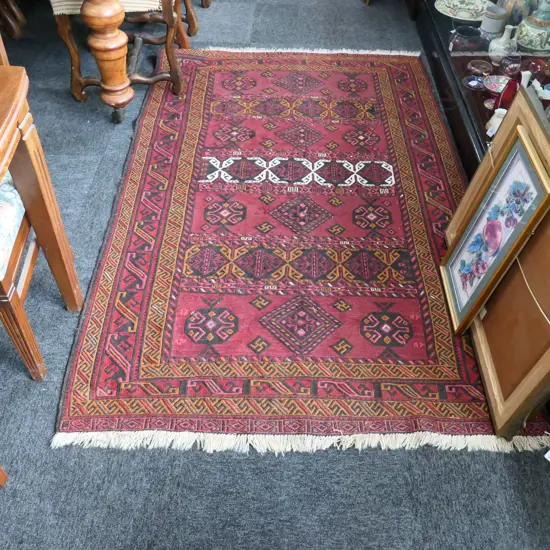 SOUMAK KELIM HANDKNOTTED RUG 2150 X 1250