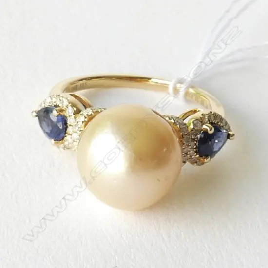 14ct Yellow Golden Pearl