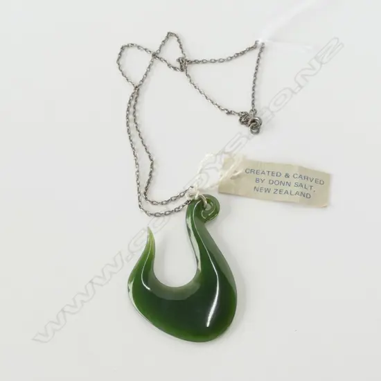 DONN SALT NEPHRITE HEI MATU PENDANT