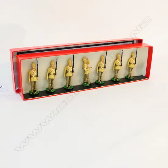 MAORI BATTALION HAND PAINTED DIECAST SOLDIERS