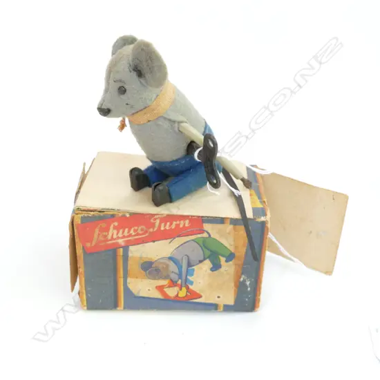 A SCHCO C/WORK MOUSE WITH O/BOX STAND MISSING