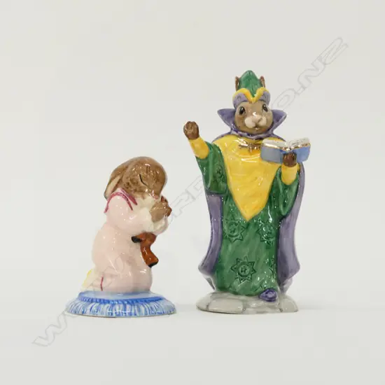 ROYAL DOULTON BUNNYKINSMYSTIC & GOODNIGHT