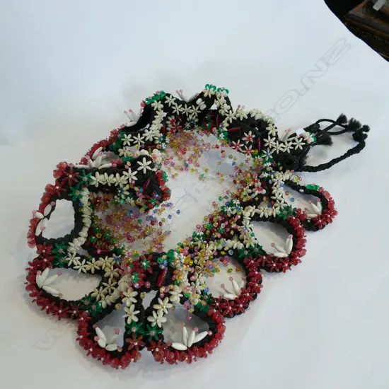 BEADED PACIFIC TRIBAL BELT