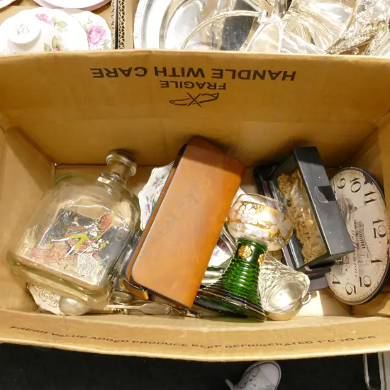 LOT ASST/STG COLLARED SCENT BOTTLE /EP/CHINA/CRYSTAL ETC