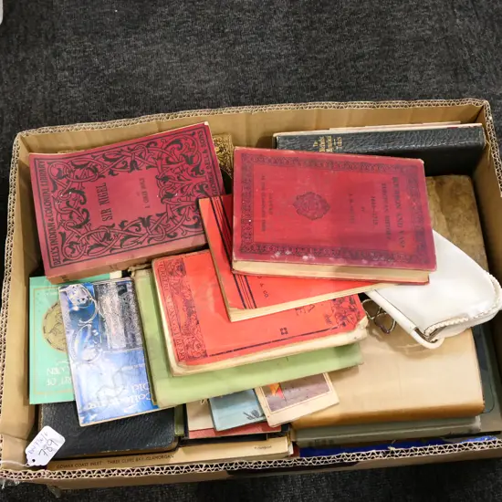 BOX LOT ASST. VINTAGE BOOKS