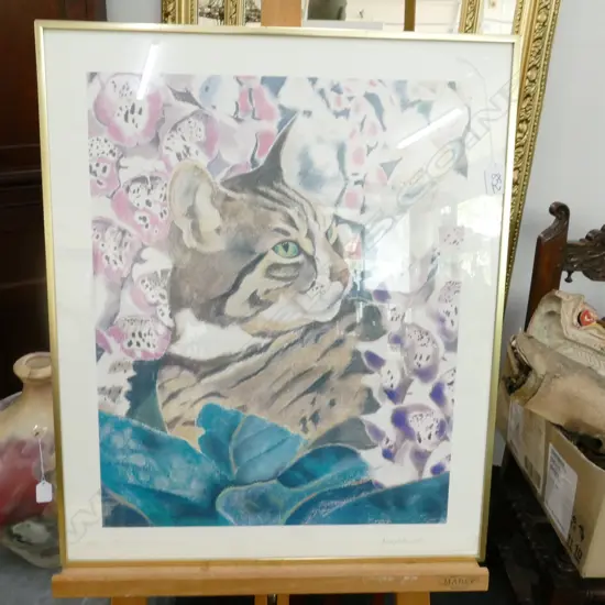 A GIUSON WORK ON PAPER CAT 500 X 400 MM