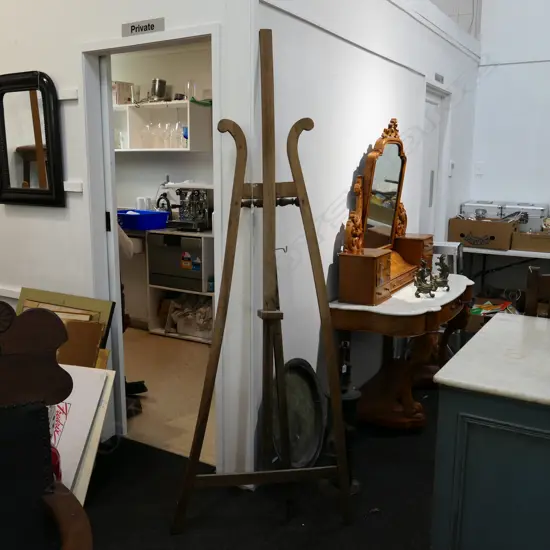 OLD FRENCH ARTIST EASEL