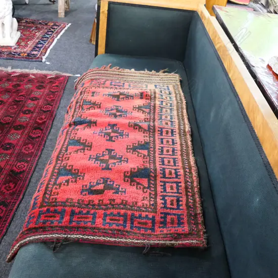 TRIBAL HAND KNOTTED BEDDING BAG 1040 X 600MM