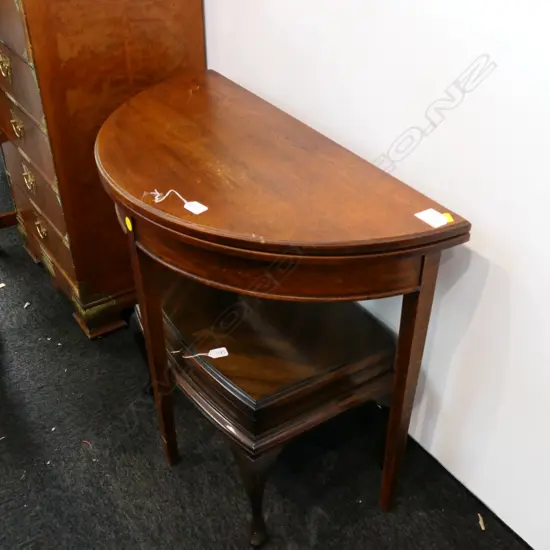 OAK FOLD OVER SUPPER TABLE W 800 MM