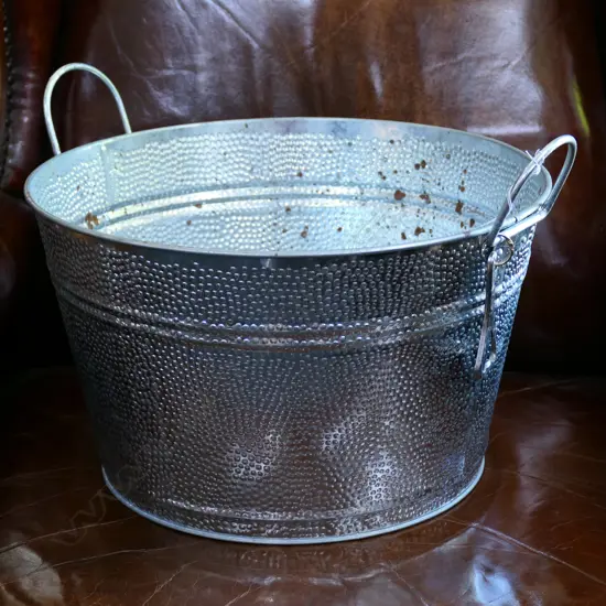 RUSTIC CHAMPAGNE BUCKET 400MM DIA