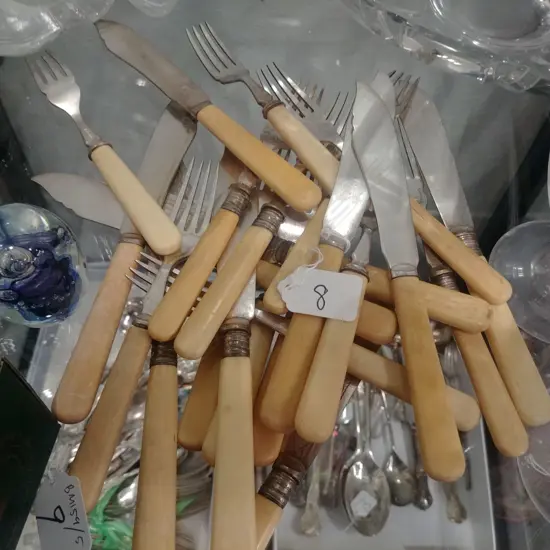 IVORINE HANDLE CUTLERY