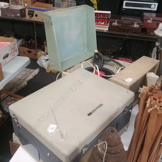 VINT. MANHATTAN PHONOGRAPH + REEL/TO/REEL