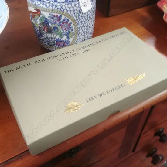 ANZAC 75TH COMMEMORATIVE COIN SET