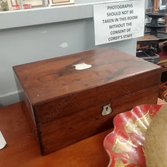 ROSEWOOD VICT WORKBOX