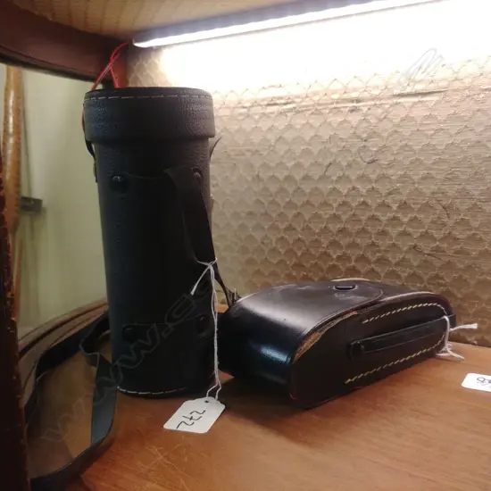 CASED JEWELLERS GLASSES + BINOCULARS 