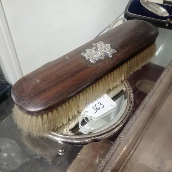 2 PC S/S BACKED BRUSH-SET