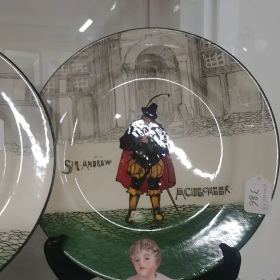 R.D. SIR ANDREW AGUECHEEK 260MM PLATE