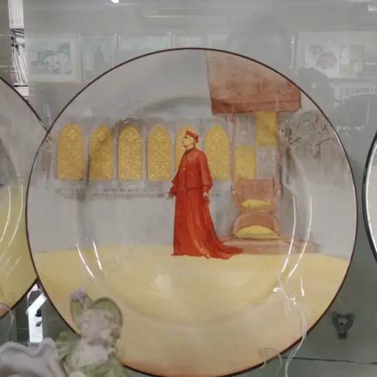 R.D. CARDINAL WOLSLEY  260MM PLATE